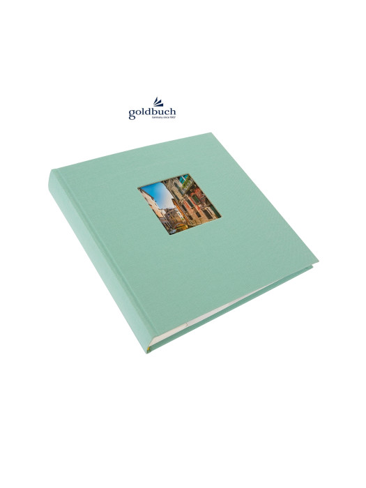 detail Fotoalbum klasik 25x25cm Goldbuch 24887 BELLA VISTA aqua