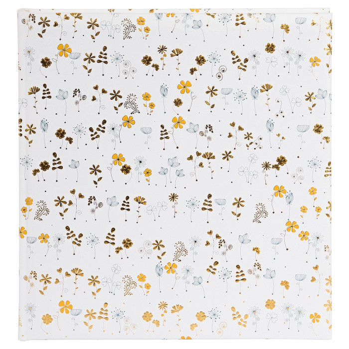 detail Fotoalbum klasik 60stran 30x31cm 27448 Goldbuch Little Flowers white