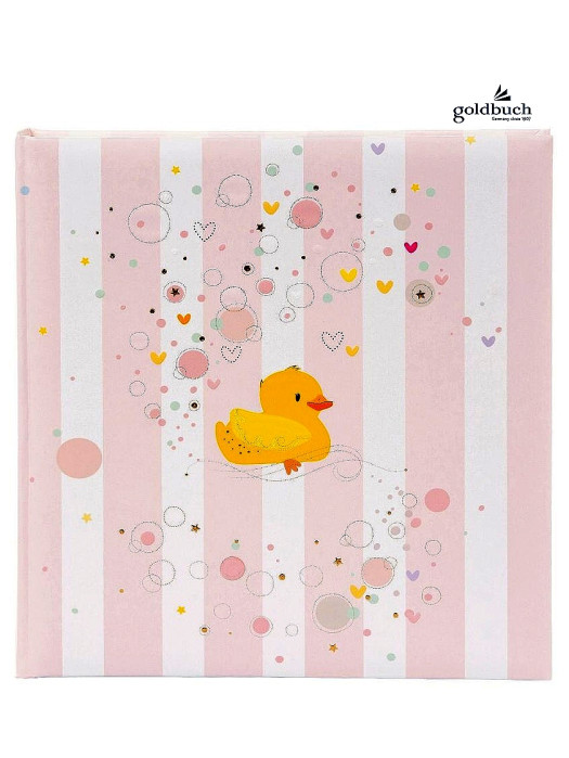 detail Fotoalbum klasik 60stran, 30x31cm 15478 Goldbuch RUBBER DUCK GIRL