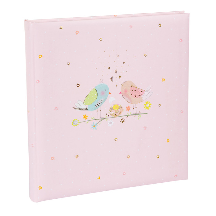 detail Fotoalbum klasik 60stran 15563U Goldbuch LOVING BIRDS girl
