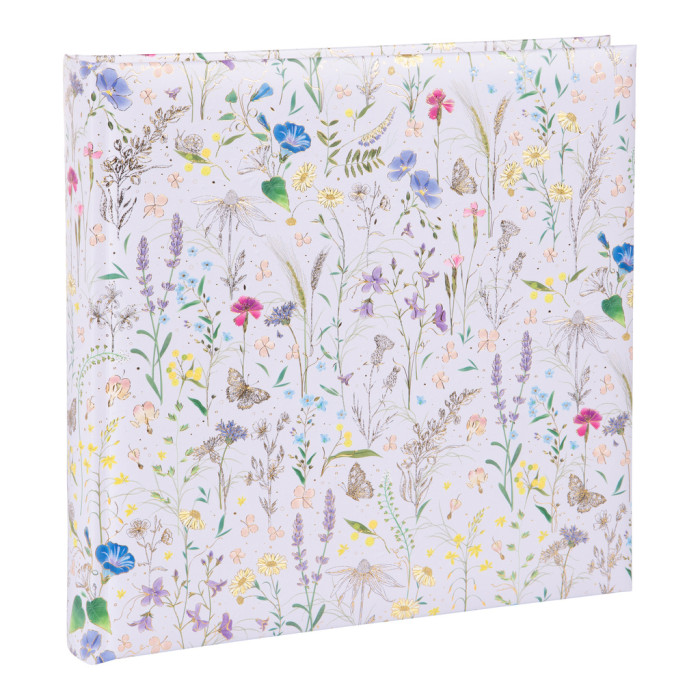detail Fotoalbum klasik 60stran 24575 Goldbuch SUMMER MEADOW lilac, 25x25cm