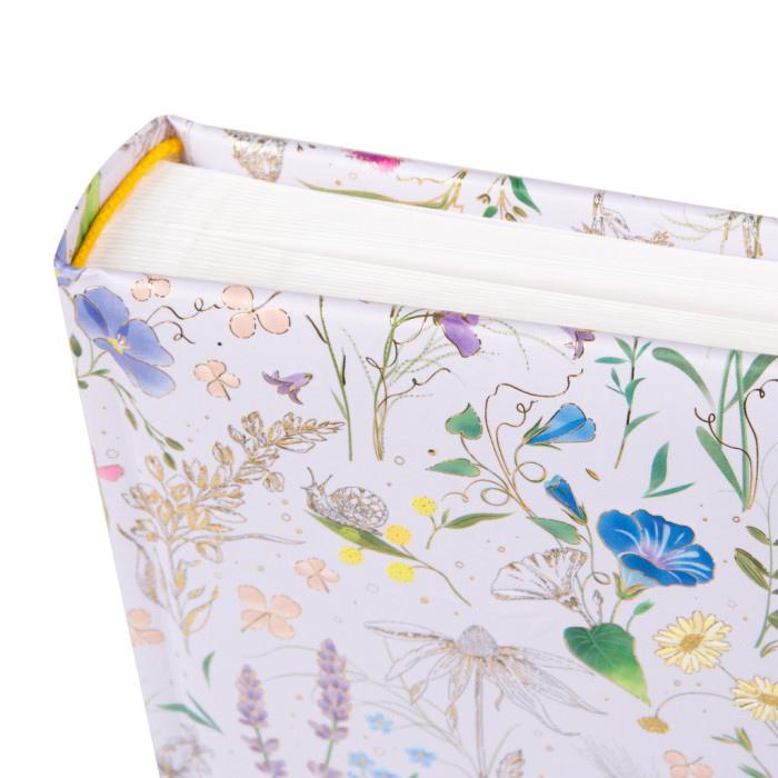 detail Fotoalbum klasik 60stran 24575 Goldbuch SUMMER MEADOW lilac, 25x25cm