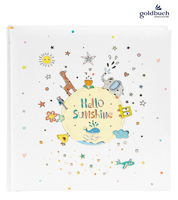 detail Fotoalbum klasik 60stran Goldbuch 15466U HELLO SUNSHINE