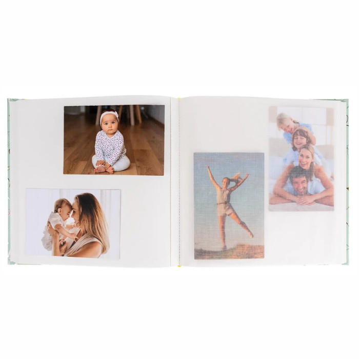 detail Fotoalbum klasik 25x25cm 24763 Goldbuch Ribboné mint