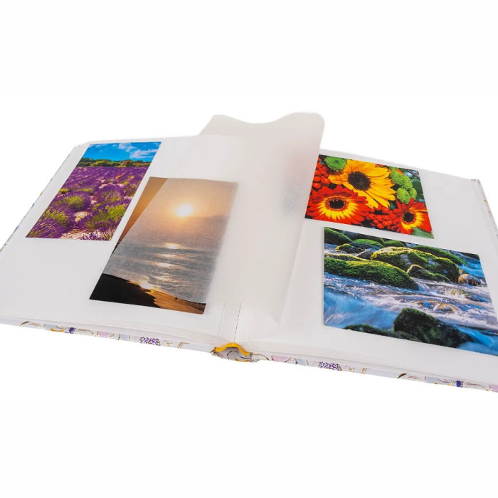 detail Fotoalbum klasik 25x25cm 24774 Goldbuch Orchid Mood white