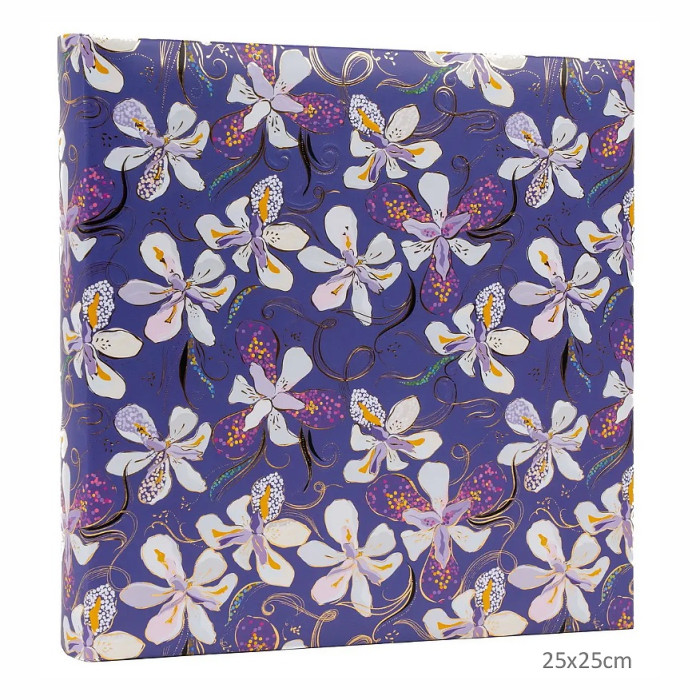 detail Fotoalbum klasik 25x25cm 24773 Goldbuch Orchid Mood purple