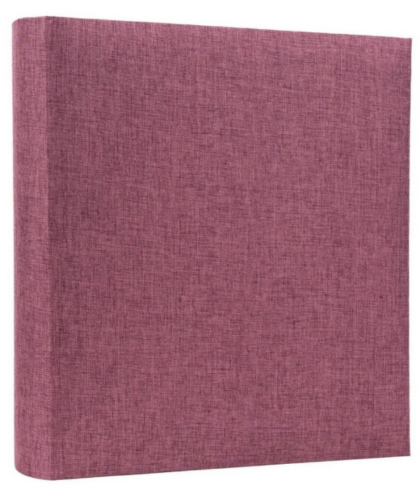 detail Fotoalbum klasik DBCL50 Gedeon Linen Ruby, 100stran bílých