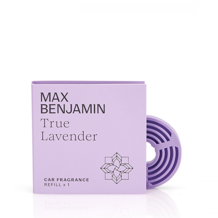 detail Max Benjamin Náplň vůně do auta TRUE LAVENDER, 1ks