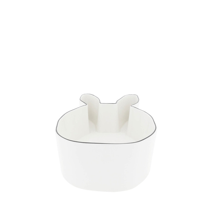 detail Bastion Collections BUNNY Bowl Large in black, 30x17cm