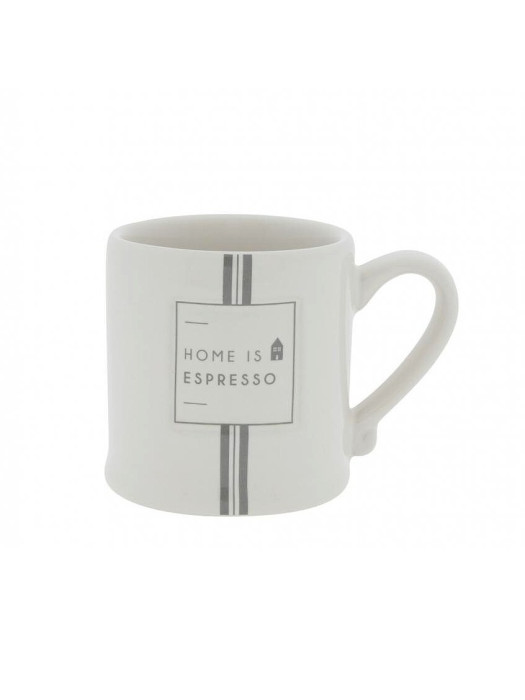 detail Bastion Collections Hrneček Espresso HOME IS ESPRESSO in grey, 70 ml