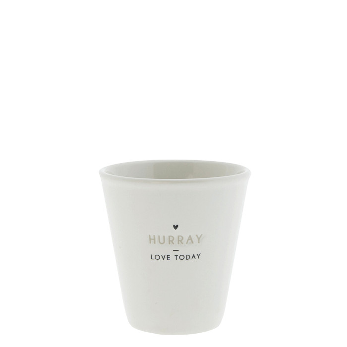 detail Bastion Collections Kelímek Espresso Paperlook HURRAY in black, 50ml
