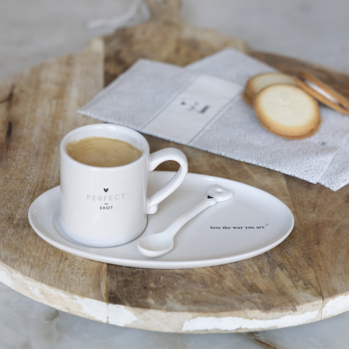 detail Bastion Collections Hrneček espresso LITTLE LOVE, stripes, 70 ml