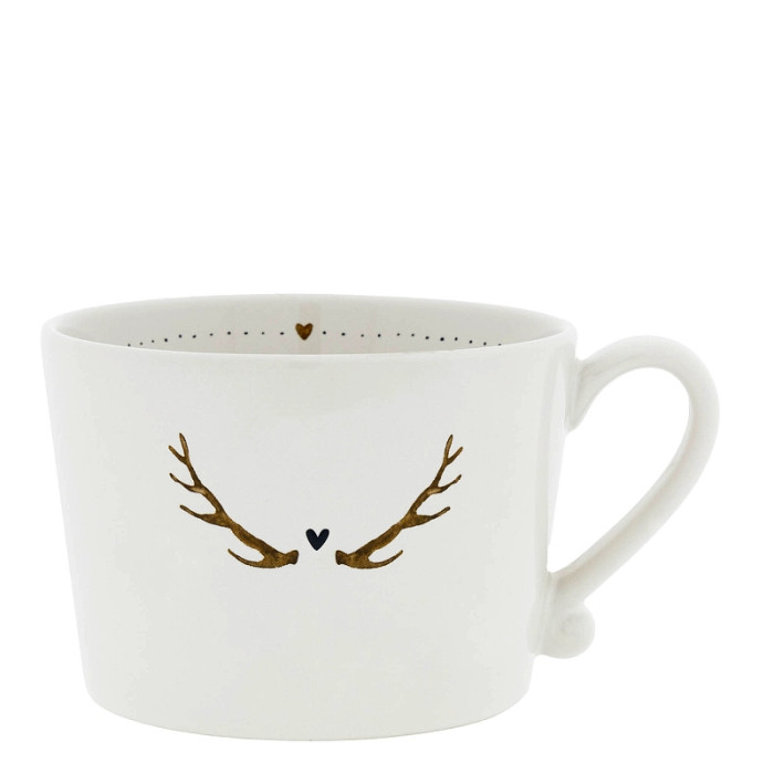 detail Bastion Collections Hrnek DEER in black / titane, 300ml