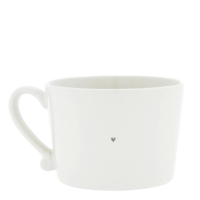 detail Bastion Collections Hrnek DOUBLE LOVE in grey, 300ml