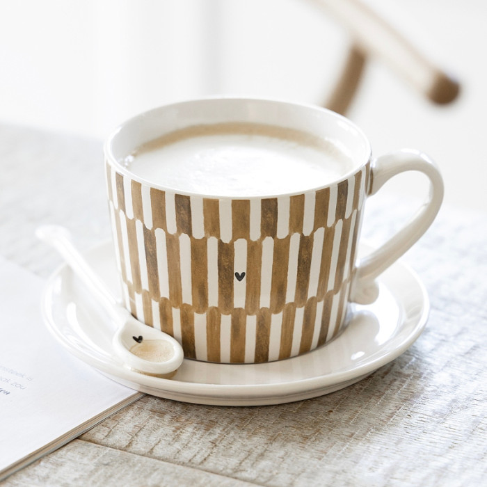 detail Bastion Collections Hrnek STACK the Stripes in BC, 300ml