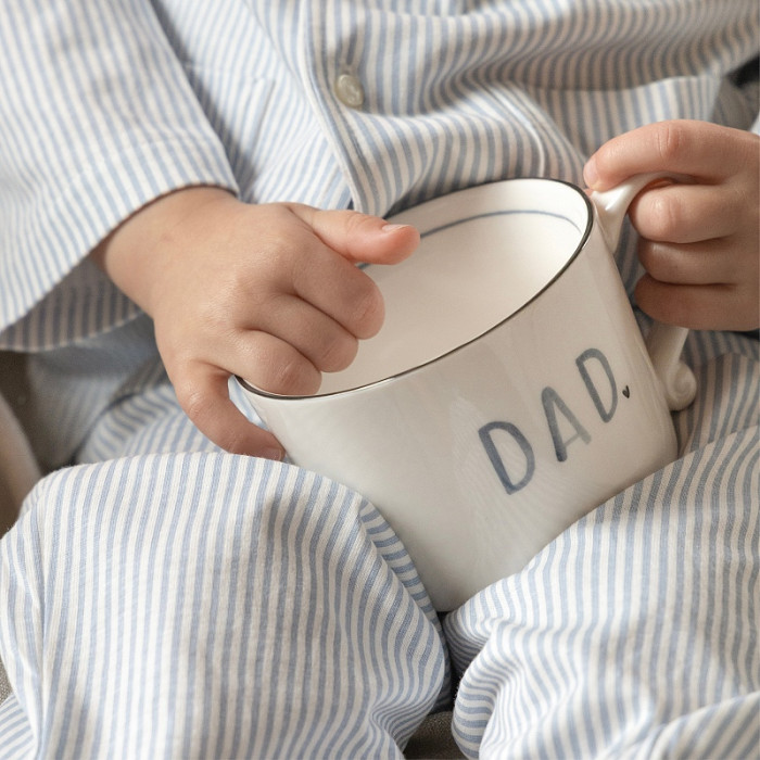 detail Bastion Collections Hrnek White/blue DAD in IB, 300ml