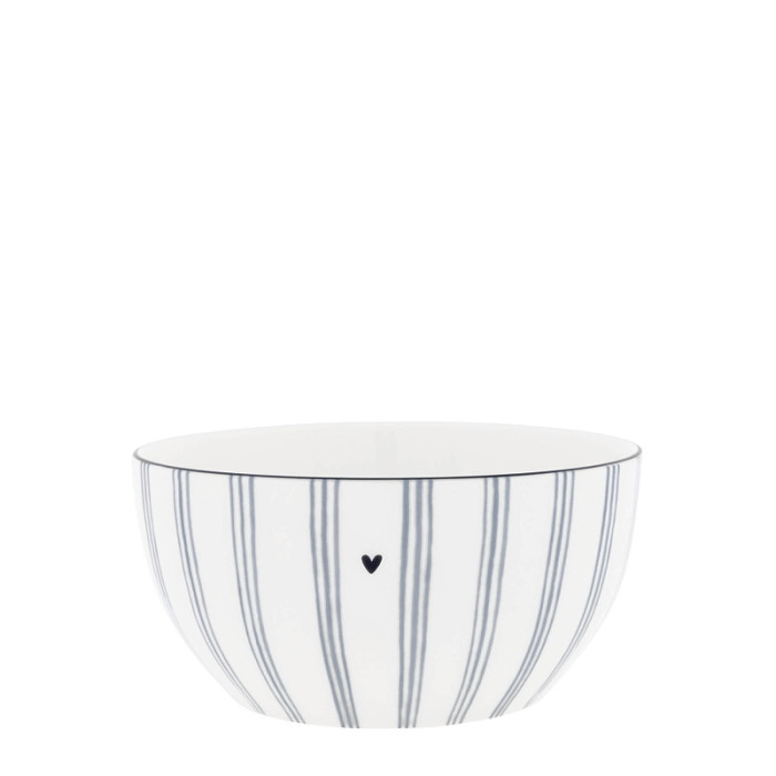 detail Bastion Collections Miska Bowl Watercolour Blue Stripes, 14,5x7cm