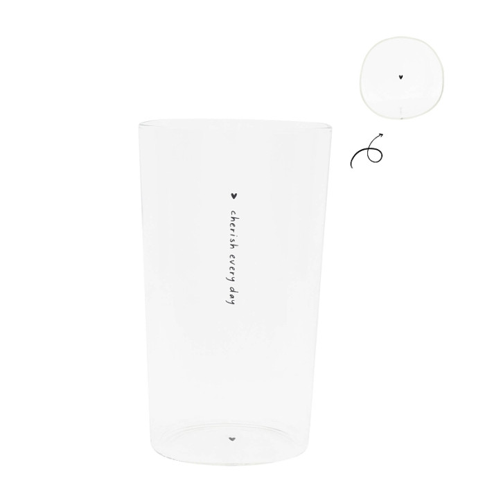 detail Bastion Collections Sklenka Tumbl L - Cherish every day, 450ml