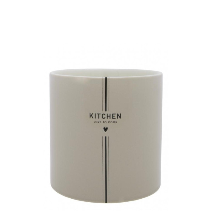 detail Bastion Collections Nádoba UTENSIL KITCHEN in titane, 14,5x14,5cm