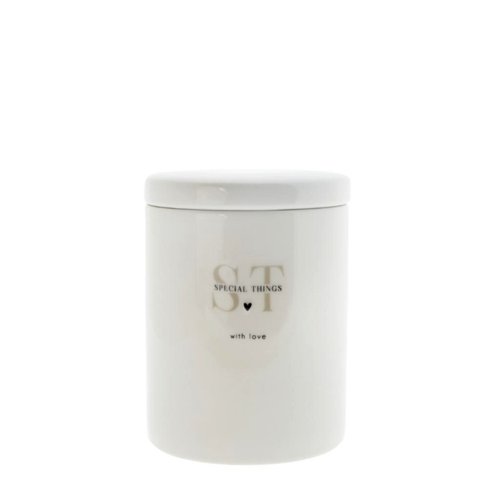 detail Bastion Collections Dóza ST WITH LOVE in black/titane, 750ml