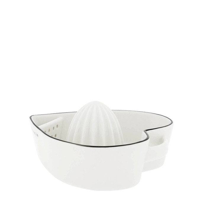 detail Bastion Collections CITRUS squeezer, White Squeeze it 13x4cm