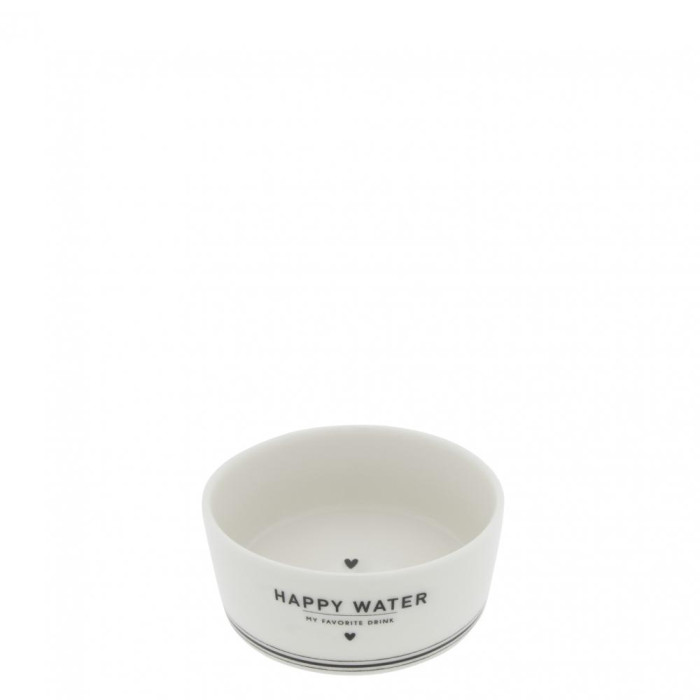 detail Bastion Collections 2x Miska CAT FOOD/WATER in black, 9,5x4cm