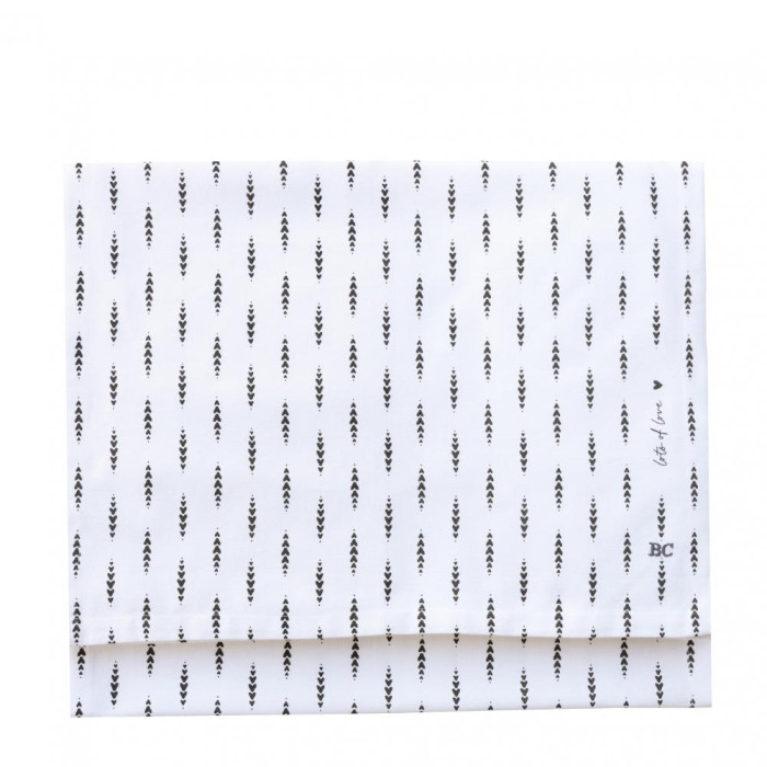 detail Bastion Collections BĚHOUN - HEARTS LOVING IT, white, 50x160cm