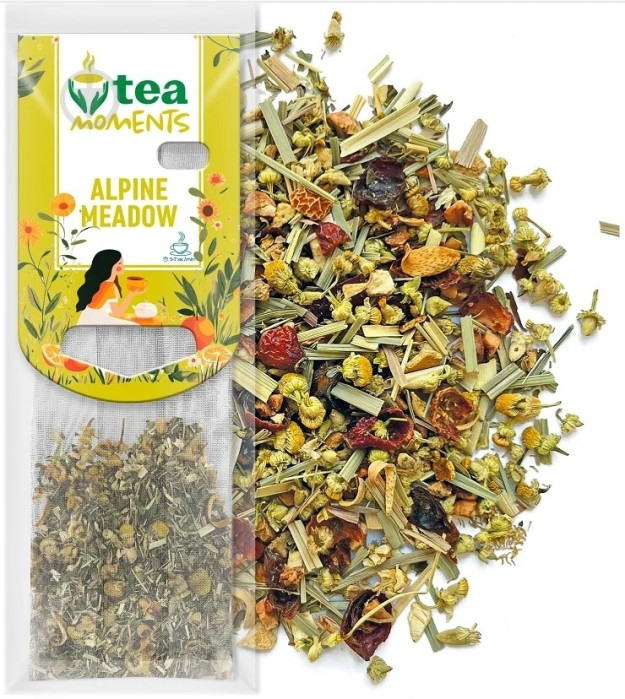 detail Tea Moments ALPINE MEADOW, 15 sáčků, 33,6g