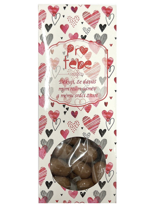 detail Lískové oříšky v mléčné čokoládě 80g - Pro tebe