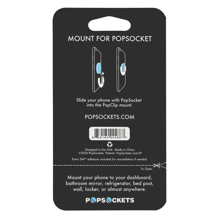 detail PopClip držák pro PopSocket
