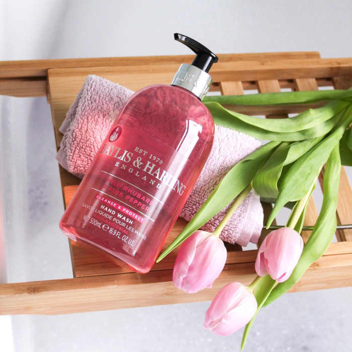 detail Baylis&Harding Tekuté mýdlo - Wild Rhubarb & Pink Pepper, 500 ml