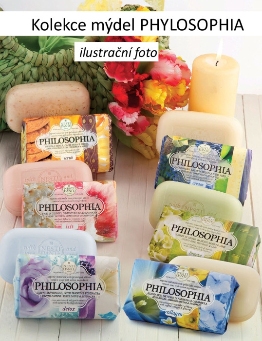 detail Nesti Dante PHILOSOPHIA - COLLAGEN, mýdlo 250 g