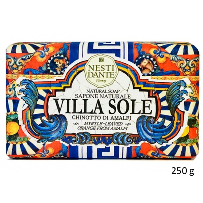 detail Nesti Dante VILLA SOLE Chinotto di Amalfi, mýdlo 250 g