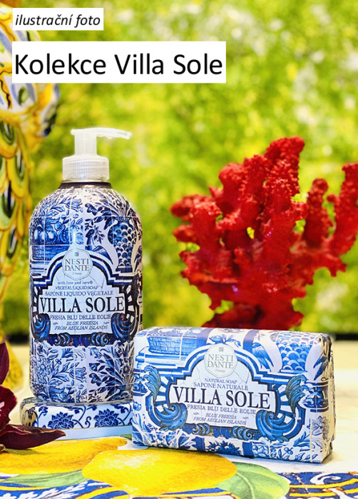 detail Nesti Dante VILLA SOLE Fresia Blue Delle Eolie, mýdlo 250 g