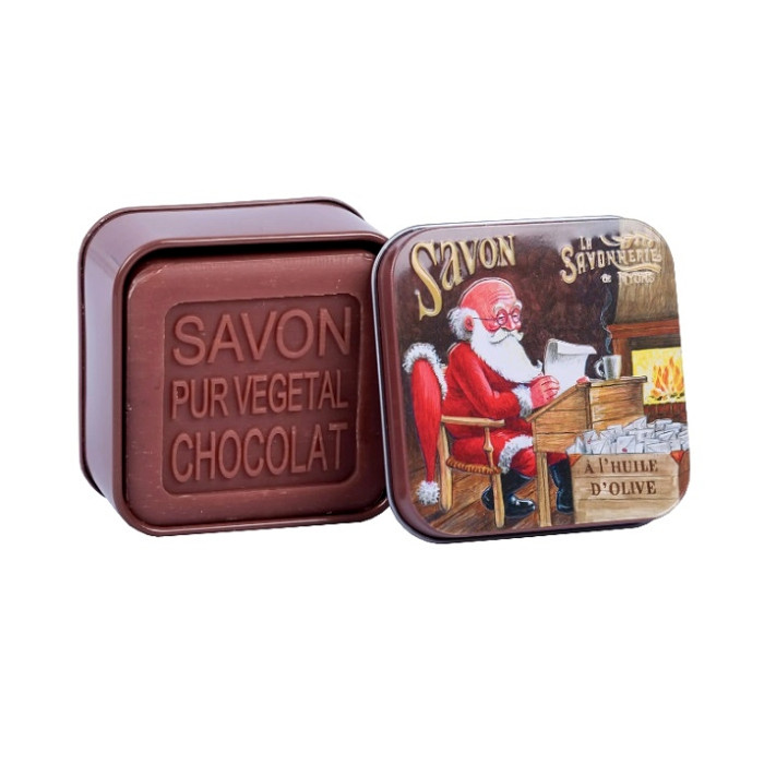 detail La Savonnerie Mýdlo v plechové dóze 100 g - DOPIS JEŽÍŠKOVI
