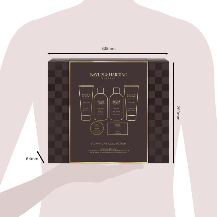 detail Baylis&Harding Černý pepř & Ženšen Sada péče o tělo, 6ks