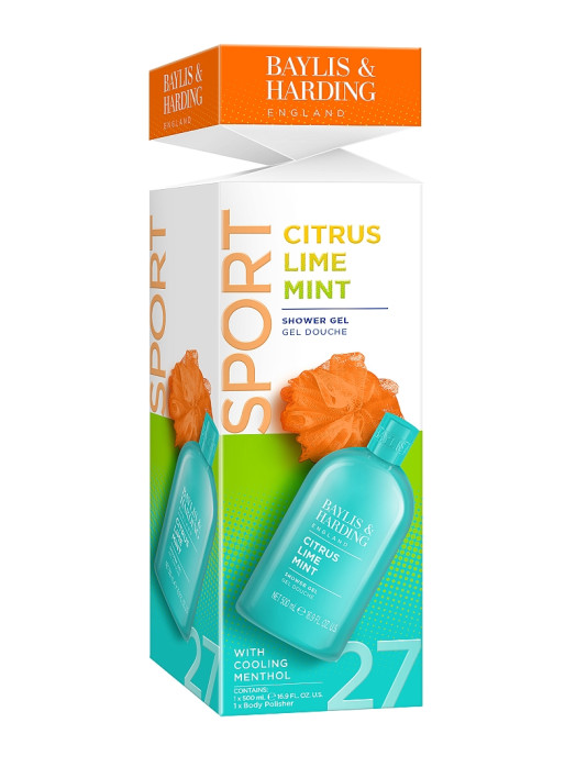 detail Baylis&Harding Citrus, Lime, Mint, dárkový set péče o tělo, 2dílný