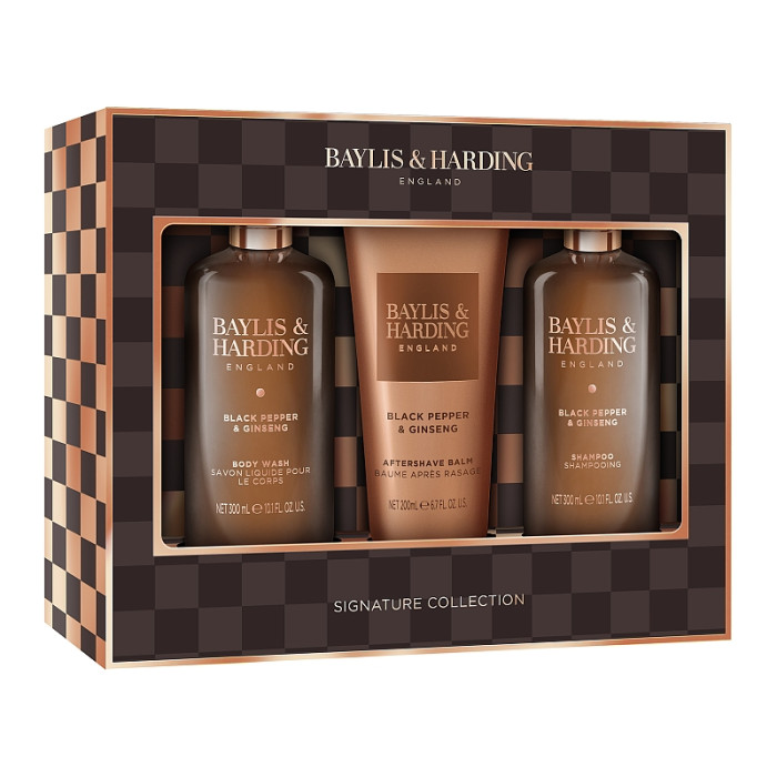 detail Baylis&Harding Černý pepř & ženšen Sada péče o tělo 3x 300ml