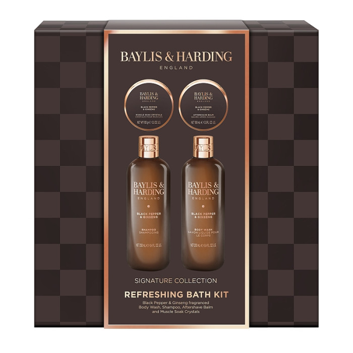 detail Baylis&Harding Černý pepř & ženšen Dárková sada, 4dílná
