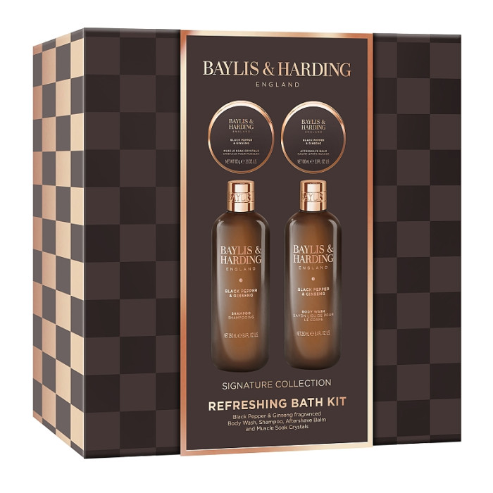 detail Baylis&Harding Černý pepř & ženšen Dárková sada, 4dílná