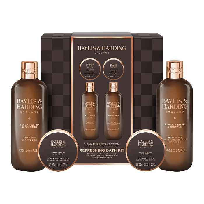 detail Baylis&Harding Černý pepř & ženšen Dárková sada, 4dílná