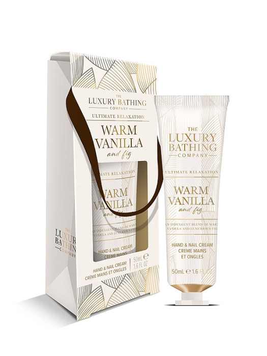 detail Grace Cole Warm Vanilla & Fig, krém na ruce 50ml v boxu