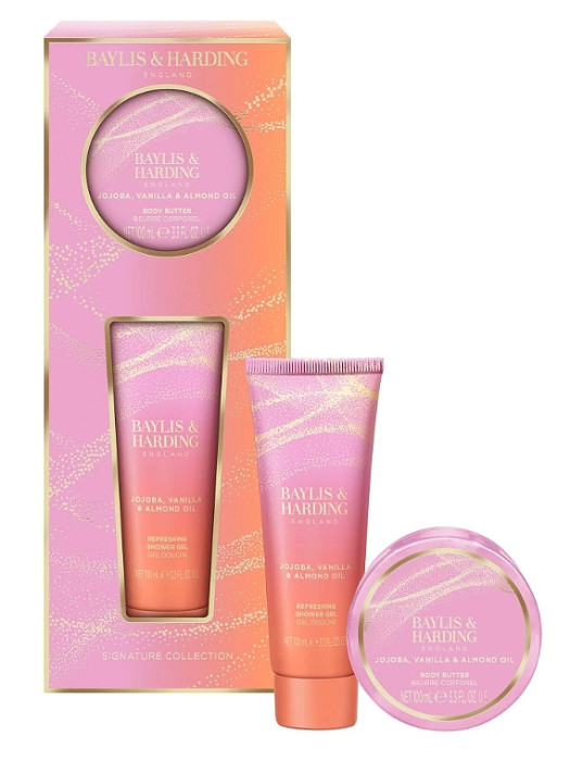 detail Baylis&Harding Jojoba, Vanilla, Almond Dárková sada péče o tělo, 2dílná