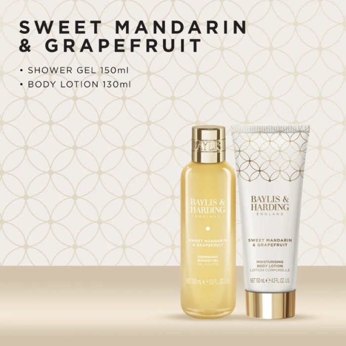 detail Baylis&Harding Mandarin & Grapefruit Dárková sada, 2dílná