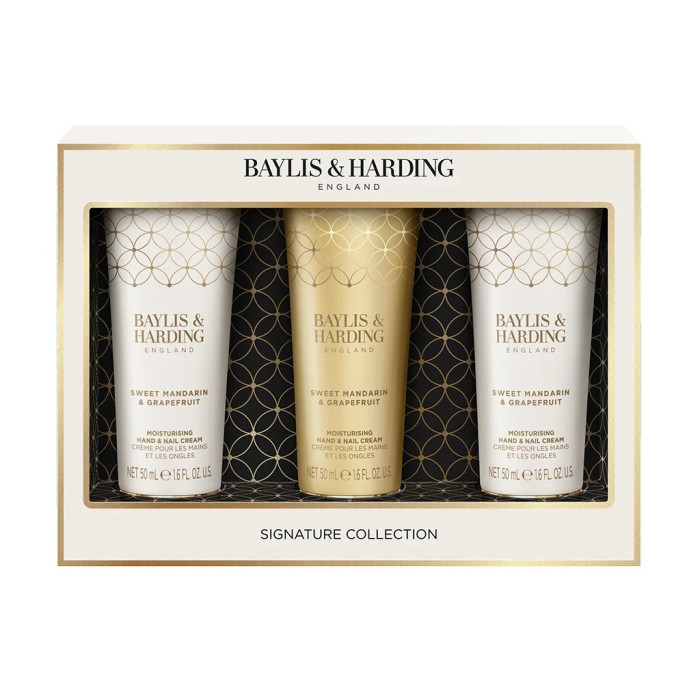 detail Baylis&Harding Mandarin & Grapefruit Dárková sada krémů na ruce, 3x 50ml