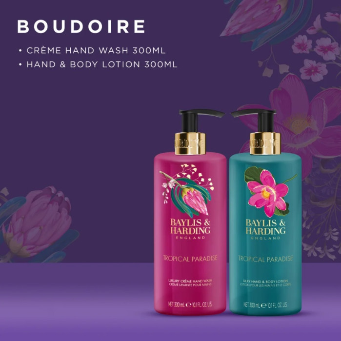 detail Baylis&Harding Tropical Paradise, sada péče o ruce, 2dílná
