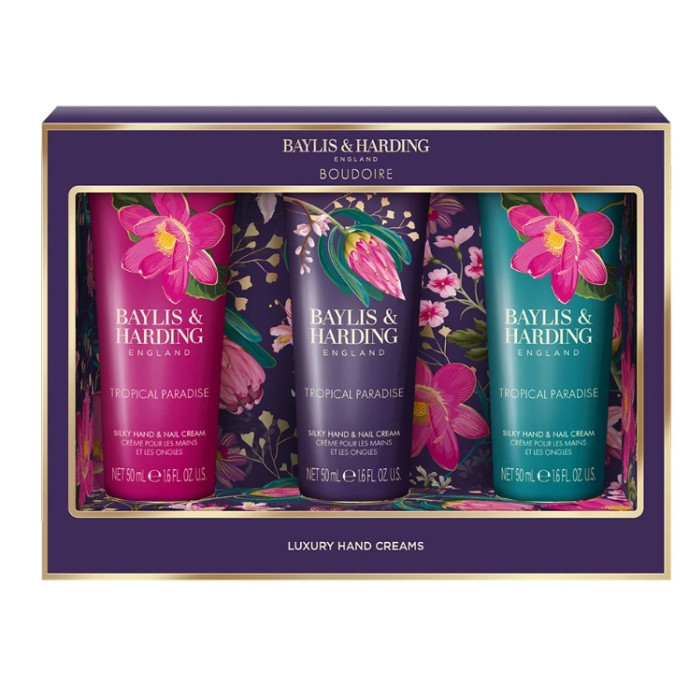 detail Baylis&Harding Tropical Paradise, sada krémů na ruce, 3dílná