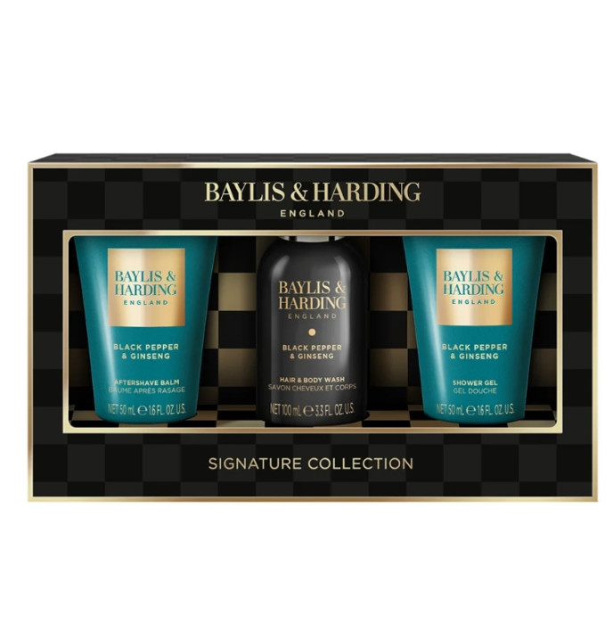 detail Baylis&Harding Černý pepř & ženšen, mini dárková sada, 3dílná