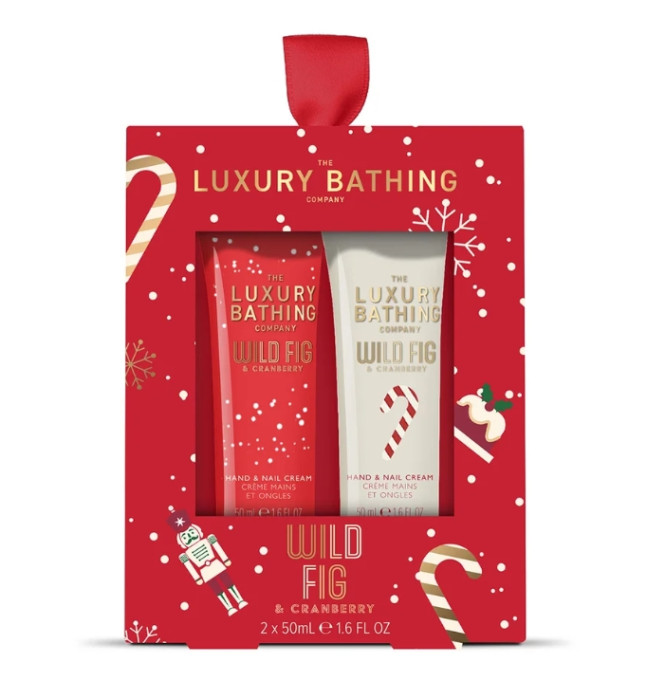detail Grace Cole Wild Fig & Cranberry, dárková sada krémů na ruce 2x 50ml
