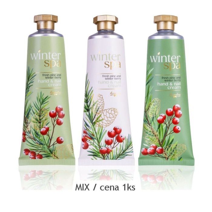 detail Accentra Winter Spa, pečující krém na ruce 60ml MIX / cena 1ks